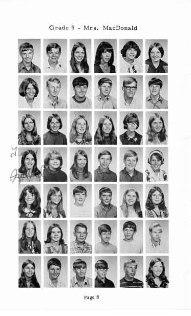 Mrs MacDonald 2nd 9th grade class